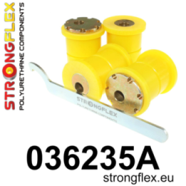 Strongflex 036235A: Zestaw niecentrycznych tulei wahaczy tylnych SPORT