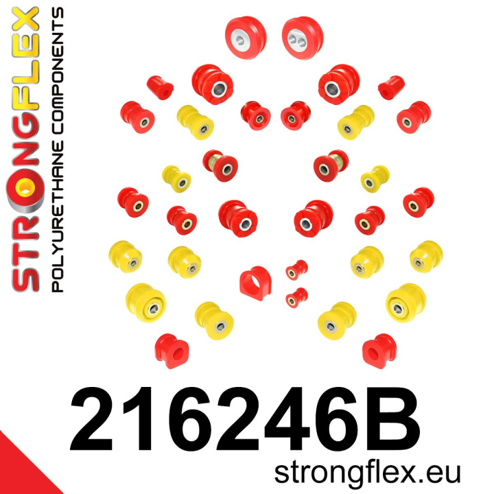 Strongflex 216246B: Kompletny zestaw tulei zawieszenia