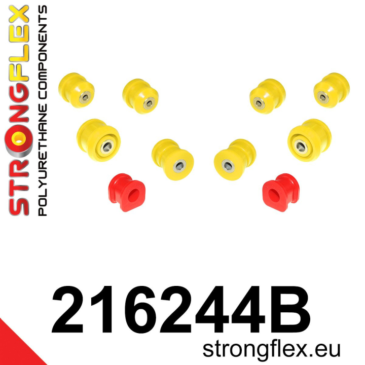 Strongflex 216244B: Zestaw tulei przedniego zawieszenia