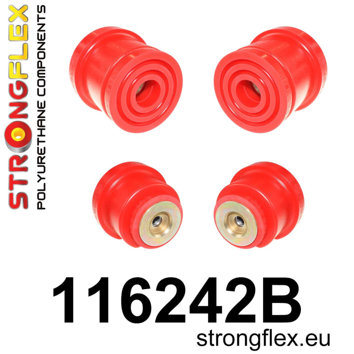 Strongflex 116242B: Zestaw tulei tylnego wózka
