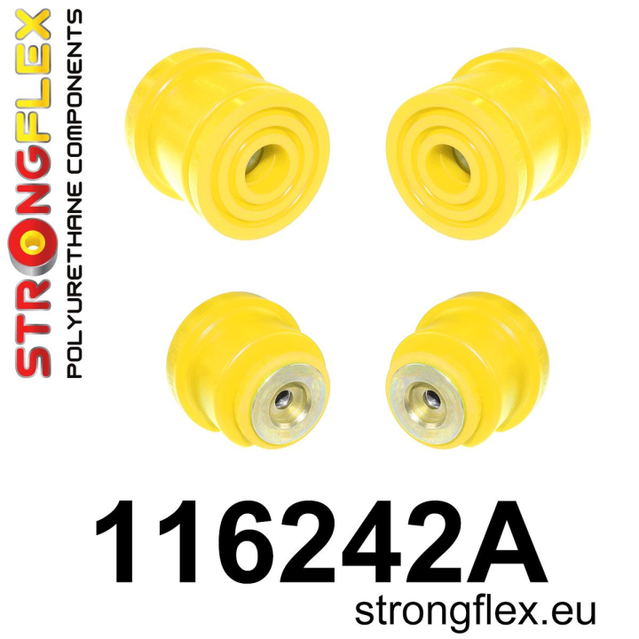 Strongflex 116242A: Zestaw tulei tylnego wózka SPORT