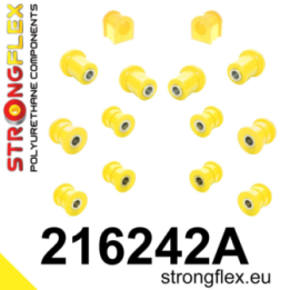 Strongflex 216242A: Zestaw tulei tylnego zawieszenia SPORT