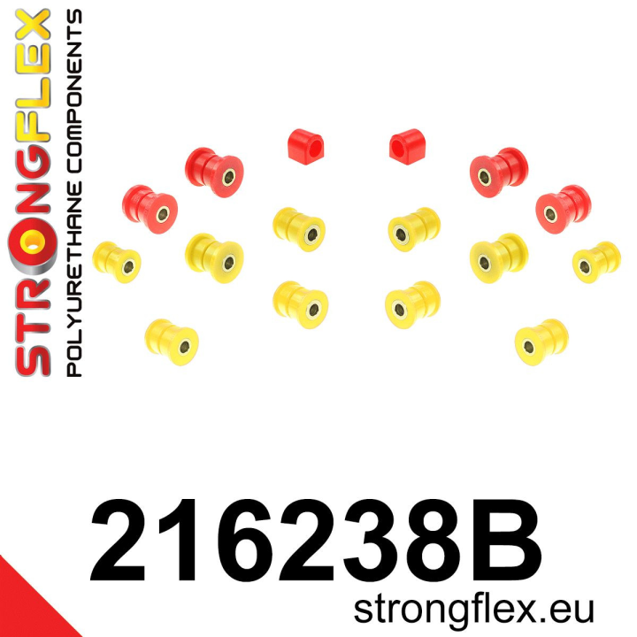 Strongflex 216238B: Zestaw tulei tylnego zawieszenia
