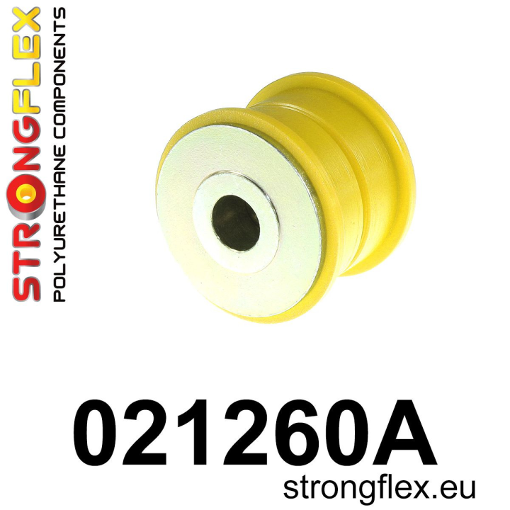 021260A: Tuleja wahacza przedniego dolnego zewnętrzna - długość 37mm SPORT Strongflex
