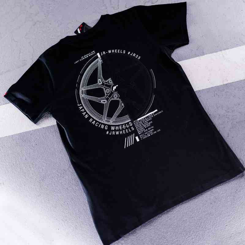 JR Men's T-Shirt JR-35 Black