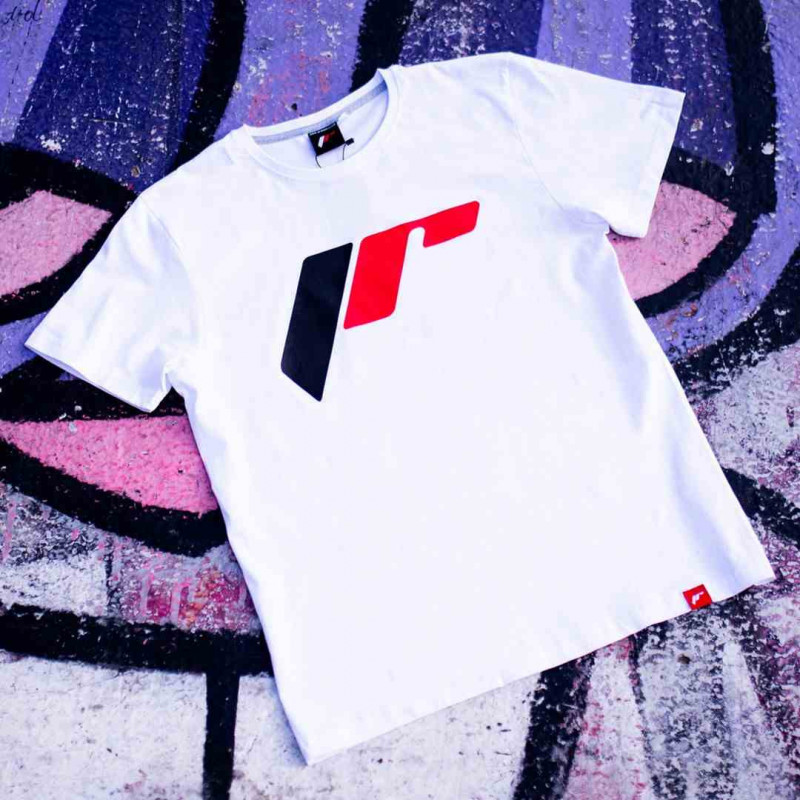 JR Men's T-Shirt Logo-2 White