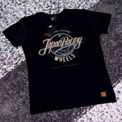JR Men's T-Shirt Rolling Black