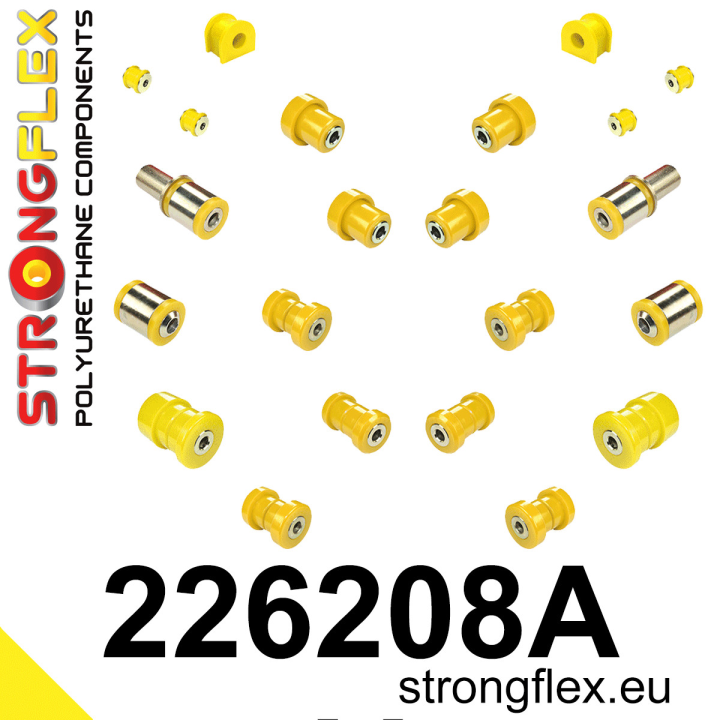 Strongflex 226208A: Zestaw zawieszenia tylnego SPORT
