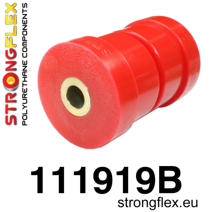 111919B: Tuleja wahacza przedniego dolnego - przednia Strongflex