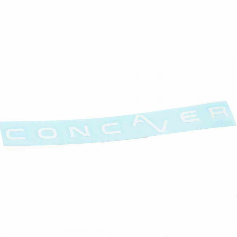 Naklejka Concaver Logo V1 45cm biała