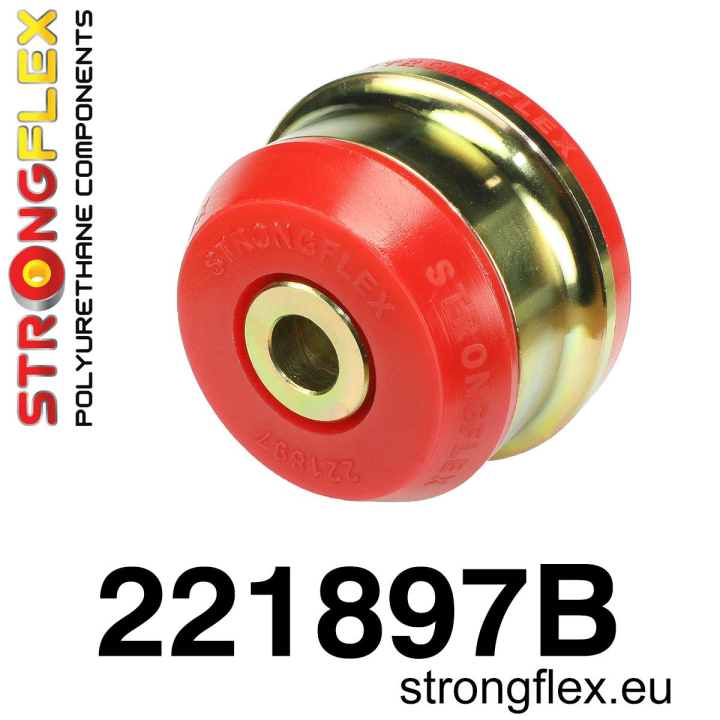 221897B: Tuleja wahacza przedniego - tylna 65mm Strongflex