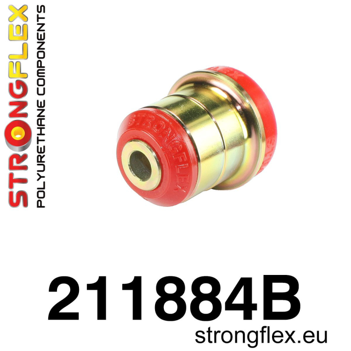 211884B: Tuleja wahacza przedniego górnego Strongflex
