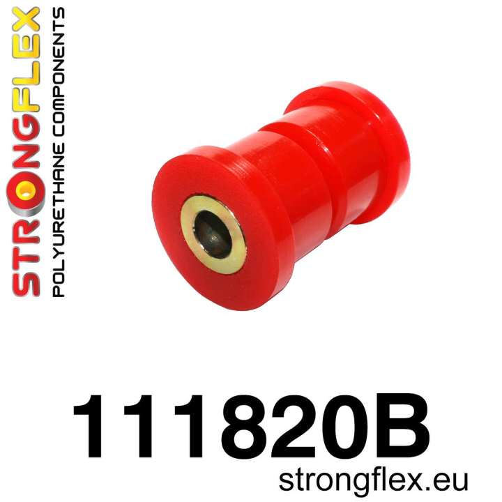 111820B: Tuleja wahacza tylnego dolnego - wewnętrzna 33mm Strongflex