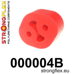 000004B: Wieszak tłumika 36mm Strongflex