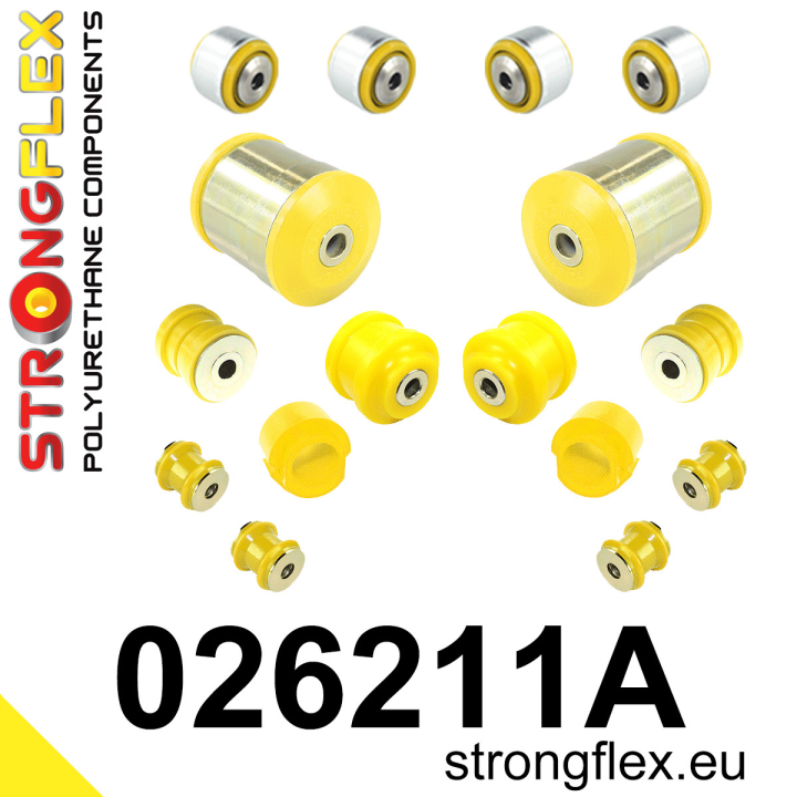 Strongflex 026211A: Zestaw zawieszenia przedniego SPORT