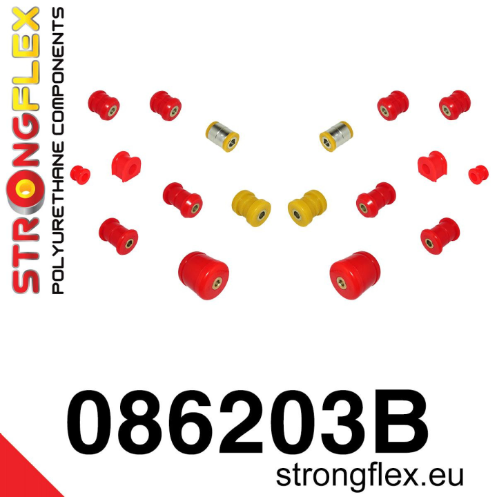 Strongflex 086203B: Zestaw zawieszenia tylnego