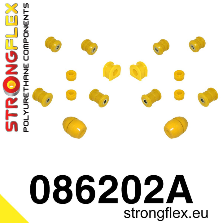 Strongflex 086202A: Zestaw zawieszenia przedniego SPORT