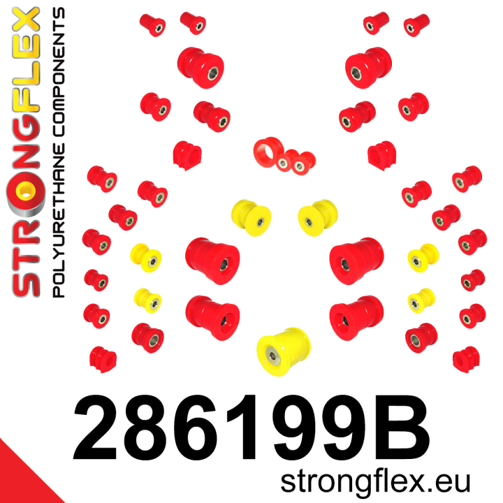 Strongflex 286199B: Kompletny zestaw tulei zawieszenia