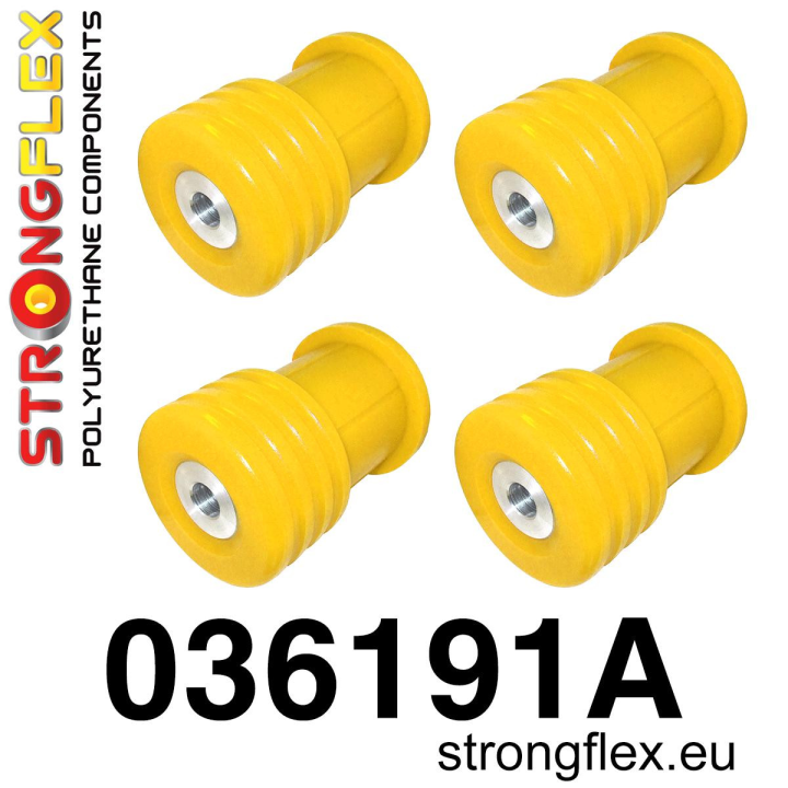 Strongflex 036191A: Zestaw tulei tylnego wózka E39 Touring SPORT