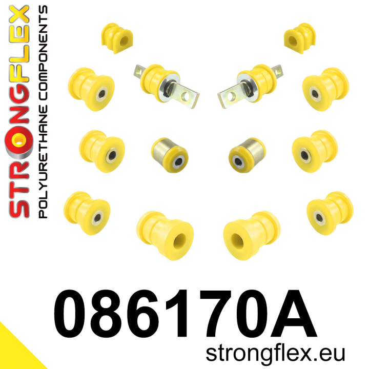 Strongflex 086170A: Zestaw zawieszenia tylnego SPORT