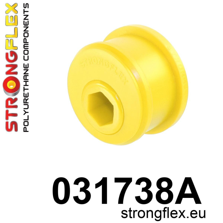 031738A: Tuleja wahacza przedniego niecentryczna - wahacz E46 SPORT Strongflex