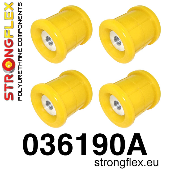 Strongflex 036190A: Zestaw tulei tylnego wózka E39 Sedan SPORT