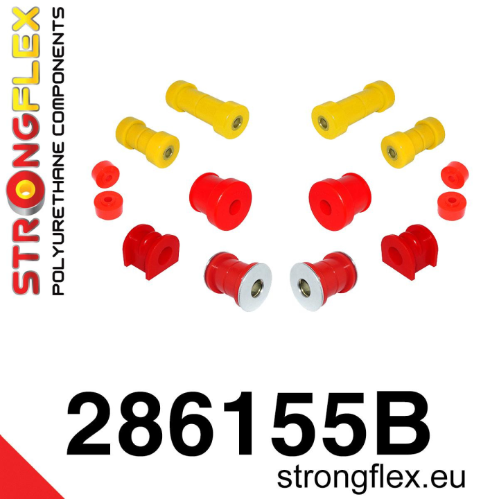 Strongflex 286155B: Zestaw poliuretanowy zawieszenia przedniego