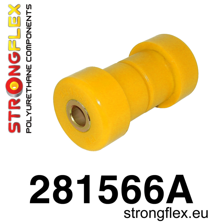 281566A: Tuleja wahacza przedniego górnego dolna SPORT Strongflex