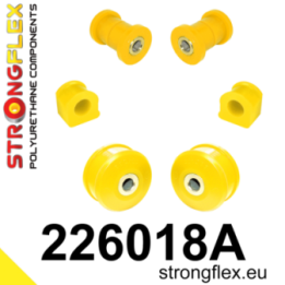 Strongflex 226018A: Zestaw poliuretanowy zawieszenia przedniego SPORT