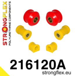 Strongflex 216120A: Zestaw poliuretanowy zawieszenia przedniego SPORT