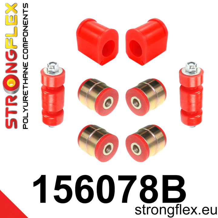 Strongflex 156078B: Zestaw poliuretanowy przedniego zawieszenia