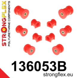 Strongflex 136053B: Zestaw poliuretanowy przedniego i tylnego zawieszenia