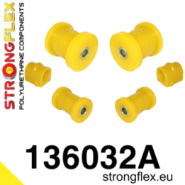Strongflex 136032A: Zestaw poliuretanowy zawieszenia przedniego SPORT