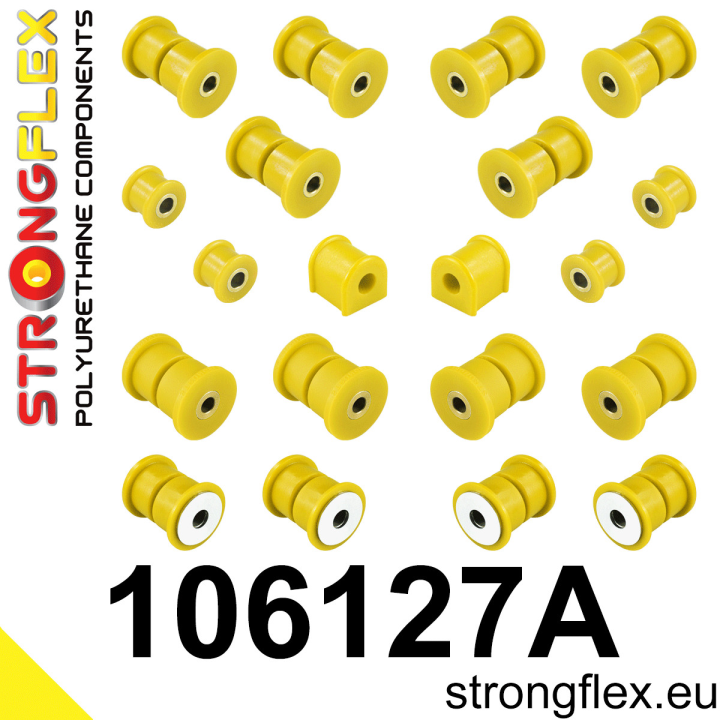 Strongflex 106127A: Zestaw poliuretanowy zawieszenia tylnego SPORT