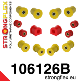 Strongflex 106126B: Zestaw poliuretanowy zawieszenia przedniego