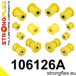 Strongflex 106126A: Zestaw poliuretanowy zawieszenia przedniego SPORT