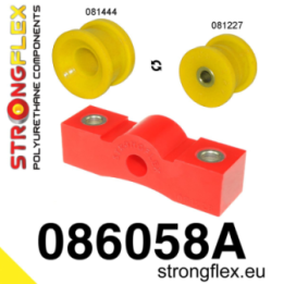 Strongflex 086058A: Zestaw poliuretanowy stabilizatora drążka zmiany biegów SPORT