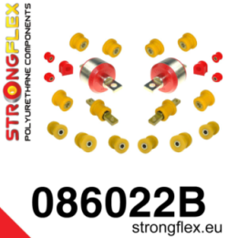 Strongflex 086022B: Zestaw poliuretanowy zawieszenia tylnego