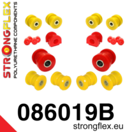 Strongflex 086019B: Zestaw poliuretanowy zawieszenia przedniego