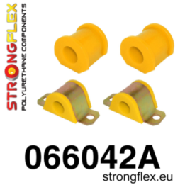 Strongflex 066042A: Zestaw poliuretanowy stabilizatora przedniego SPORT
