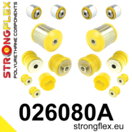 Strongflex 026080A: Zestaw poliuretanowy zawieszenia przedniego SPORT