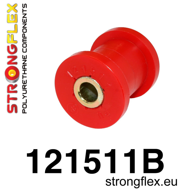121511B: Tuleja wahacza tylnego dolnego wewnętrzna 35mm Strongflex