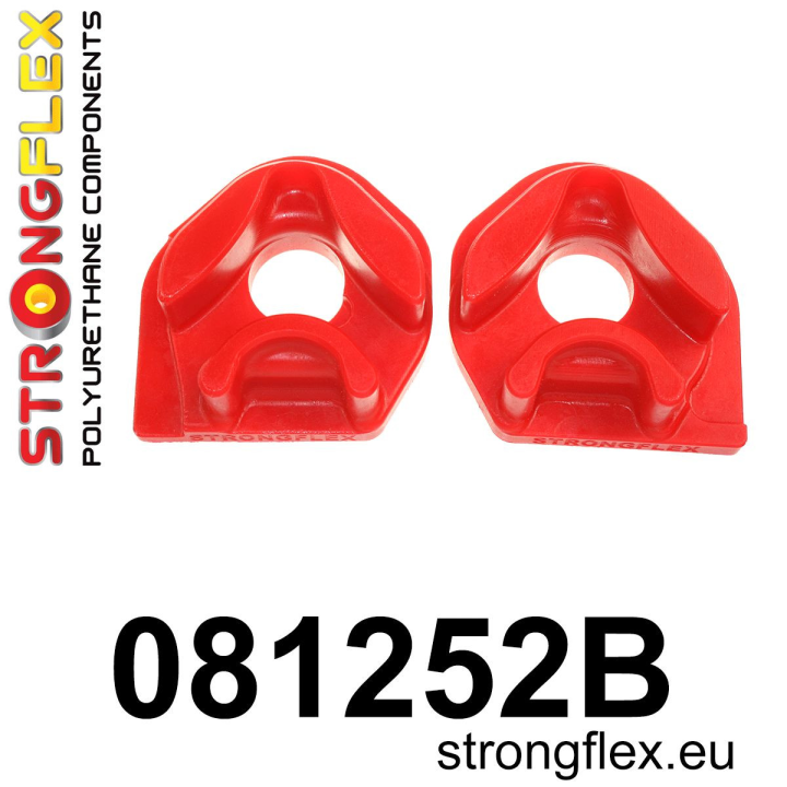 081252B: Wkładki tylnej poduszki silnika Strongflex