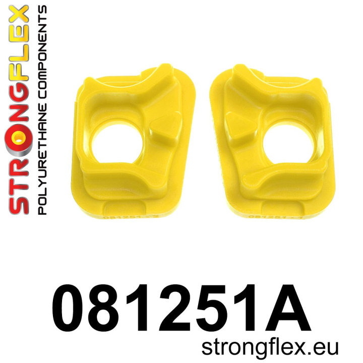 081251A: Wkładki przedniej poduszki silnika SPORT Strongflex