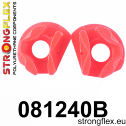 081240B: Wkładki tylnej poduszki silnika Strongflex