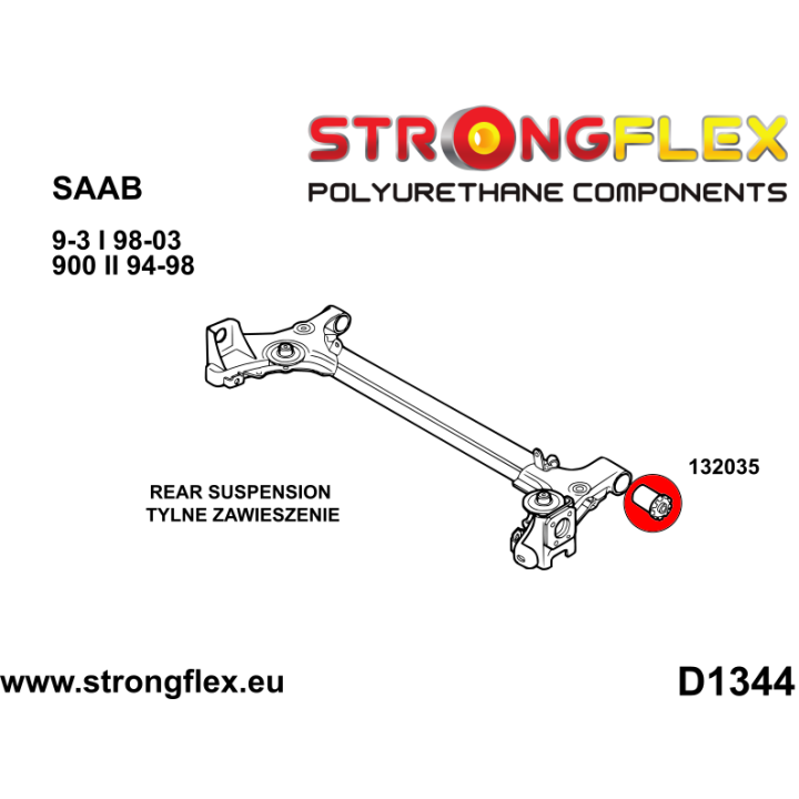 136259B: Kompletny zestaw zawieszenia Strongflex
