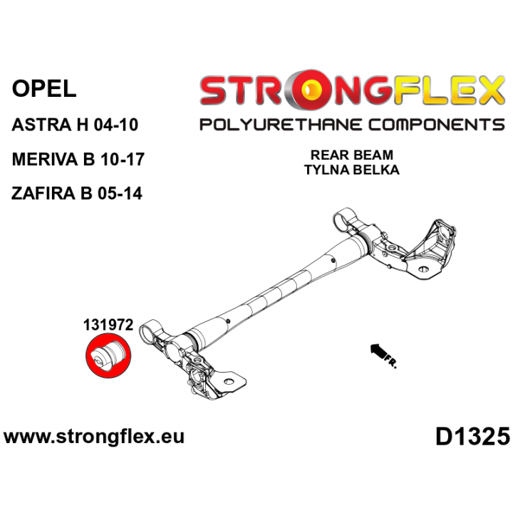 136239B: Kompletny zestaw zawieszenia Strongflex