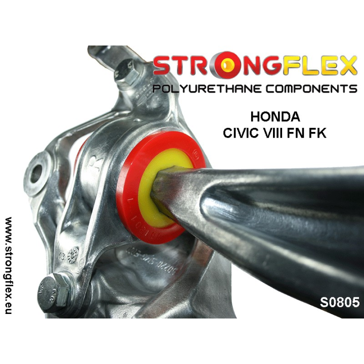 086247A: Zestaw przedniego zawieszenia i tylnej belki SPORT Strongflex