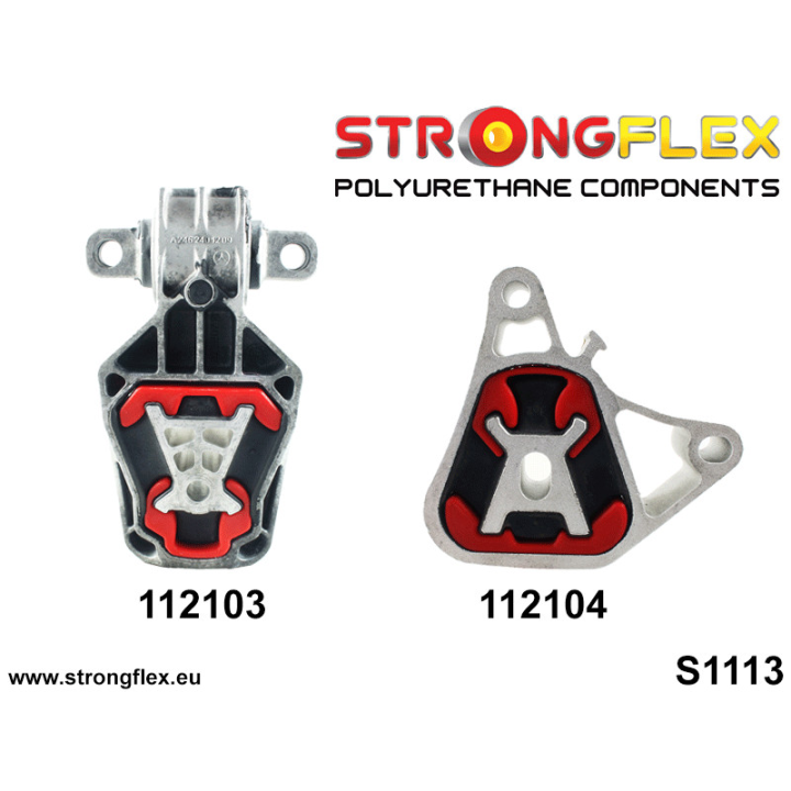 112103A: Wkładka poduszki silnika SPORT Strongflex