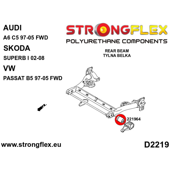 026280B: Kompletny zestaw zawieszenia Strongflex
